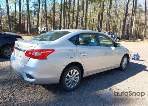 2019 Nissan Sentra Sv из США, поврежденный, VIN 3N1AB7AP1KY344239